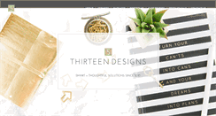 Desktop Screenshot of 5thirteendesigns.com
